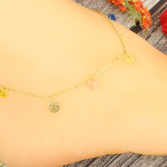 "Elegant Handmade Anklet – Delicate Jewelry for Women, MAR092135 - Picture 6 of 10